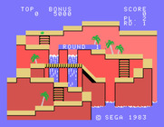 Congo Bongo for Sega SG-1000 - Ready for round 1?