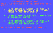 Congo Bongo for IBM PC/Compatibles - Joystick calibration.