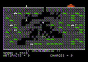 Archeodroid for Apple II - One man down...