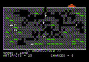 Archeodroid for Apple II - There's still a lot of artifacts to collect...
