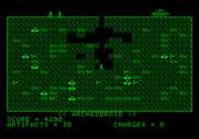 Archeodroid for Apple II - Collecting artifacts.