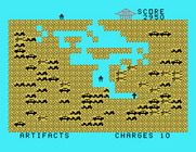 Archeodroid for TI-99/4A - One man down, the second takes over...