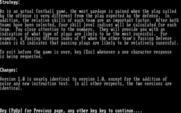 Armchair Quarterback for IBM PC/Compatibles - One of several instruction screens.