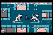 Fooblitzky for Atari 8-bit - Choose an action...