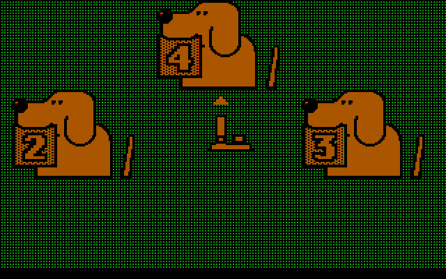 Fooblitzky IBM PC/Compatibles Screenshot: How many players?