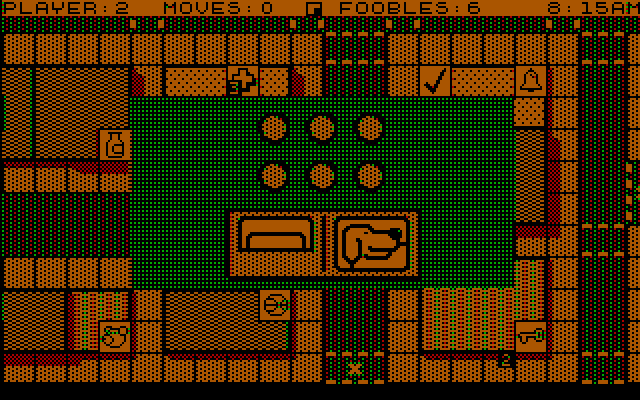 Fooblitzky IBM PC/Compatibles Screenshot: This will cost me some money...