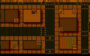 Fooblitzky for IBM PC/Compatibles - Another section of the game board...