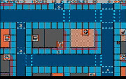 Fooblitzky for IBM PC/Compatibles - Another section of the game board...
