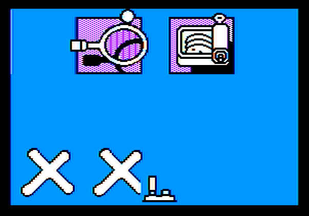 Fooblitzky Apple II Screenshot: I'm still missing some items...