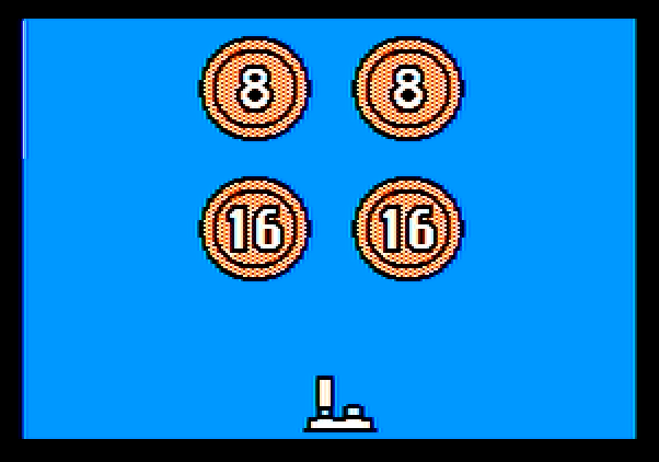 Fooblitzky Apple II Screenshot: Time to begin!