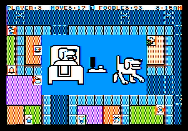 Fooblitzky Apple II Screenshot: Meanwhile, at the hospital...
