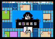 Fooblitzky for Apple II - This shady character presents a few options...