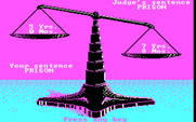 Crime and Punishment for IBM PC/Compatibles - Here's the comparison to my sentence and the actual judge's sentence...