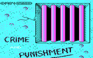 Crime and Punishment for IBM PC/Compatibles - Title screen.