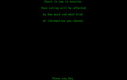 Crime and Punishment for IBM PC/Compatibles - Court is now in session!