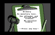 Crime and Punishment for Commodore 64 - Here's what I've learned so far...