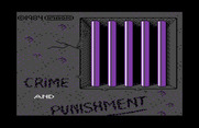 Crime and Punishment for Commodore 64 - Loading screen.