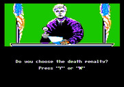 Crime and Punishment for Apple II - This time the death penalty is an option.