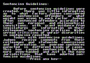 Crime and Punishment for Apple II - Here's a few guidelines...