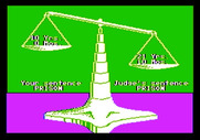 Crime and Punishment for Apple II - My sentence was a little lenient compared to the judges...