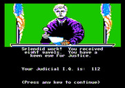 Crime and Punishment for Apple II - I was close enough to get eight gavels though!