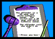 Crime and Punishment for Apple II - The information I know so far...