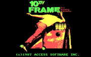 10th Frame for IBM PC/Compatibles - Title screen