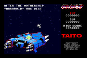 Arkanoid for Apple IIgs - Game introduction.