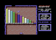 Arkanoid for Commodore 64 - Start of round 2.