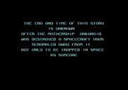 Arkanoid for Commodore 64 - Starting a game; the story so far...