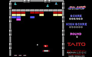 Arkanoid for IBM PC/Compatibles - Catch the red capsule for a laser equipped paddle.
