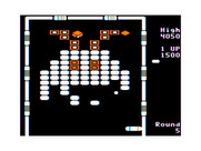 Arkanoid for TRS-80 Color Computer - Each level has different brick patterns...