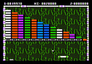 Arkanoid for Apple II - Start of Round 2.