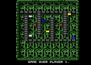 Arkanoid for Atari 8-bit - Game over.