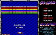 Arkanoid for Atari ST - Game start.