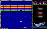 Arkanoid for Atari ST - Gameplay on round 1.