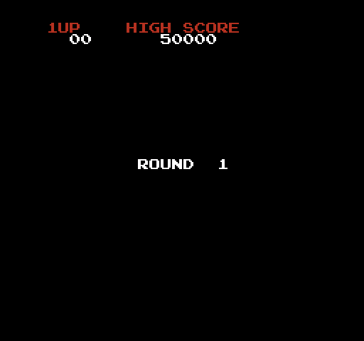 Arkanoid NES / Famicom Screenshot: Ready for round 1?