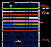 Arkanoid for NES / Famicom - Round 3 start.