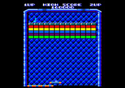 Arkanoid for Amstrad CPC - Game start.
