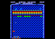 Arkanoid for Amstrad CPC - Catch the red capsule for lasers!