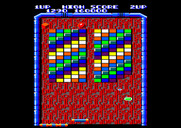 Arkanoid for Amstrad CPC - Round 4 start.