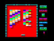 Arkanoid for ZX Spectrum - Round 4 is relatively simple after round 3.