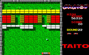 Arkanoid for PC-8800 Series - Game demo on Round 22.