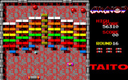 Arkanoid for PC-8800 Series - Game demo on Round 16.
