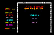 Arkanoid for Thomson TO - Game over.