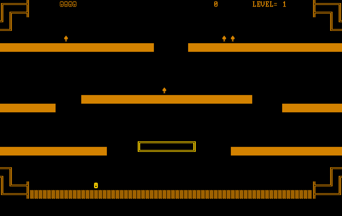 Ario Bros. IBM PC/Compatibles Screenshot: Starting a new game