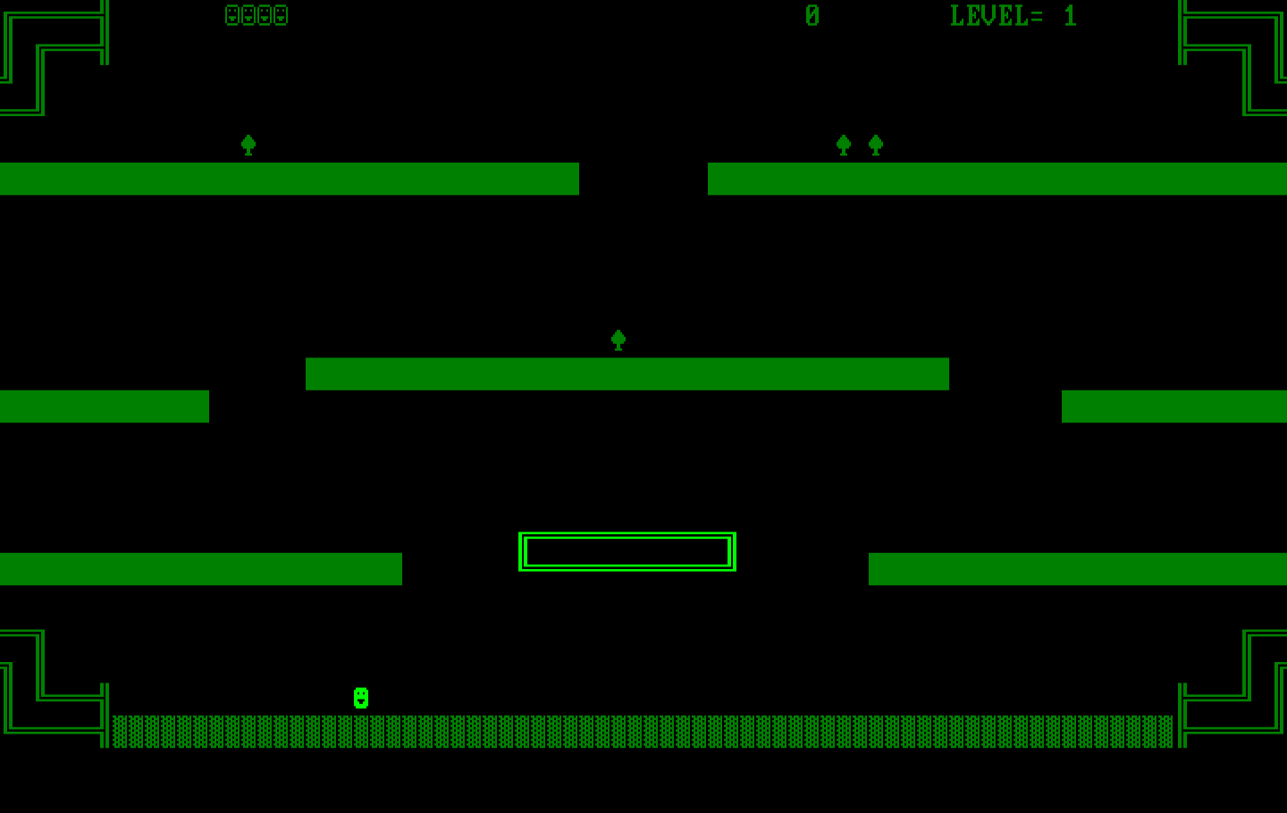 Ario Bros. IBM PC/Compatibles Screenshot: Starting a new game