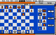 Sargon III for Atari ST - You can edit the board for practice.