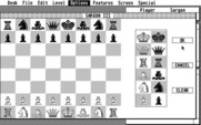 Sargon III for Atari ST - You can edit the board for practice...