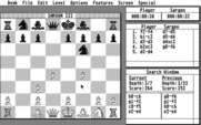 Sargon III for Atari ST - The game begins...